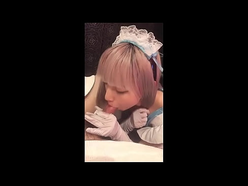 ❤️ I-Japanese Idol [mayuka], isinxibo sesicakakazi saseFransi, inxalenye yoku-1, i-blowjob kunye ne-jerk off nge-lotion Amanyala kuthi  ﹏