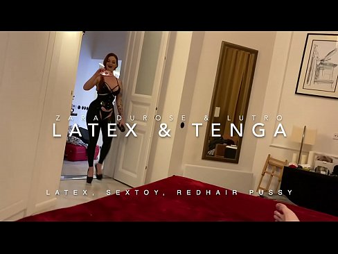 ❤️ I-stepsister enentloko ebomvu enxibe isinxibo se-latex esifakwe nguyise wesibini Amanyala kuthi  ﹏